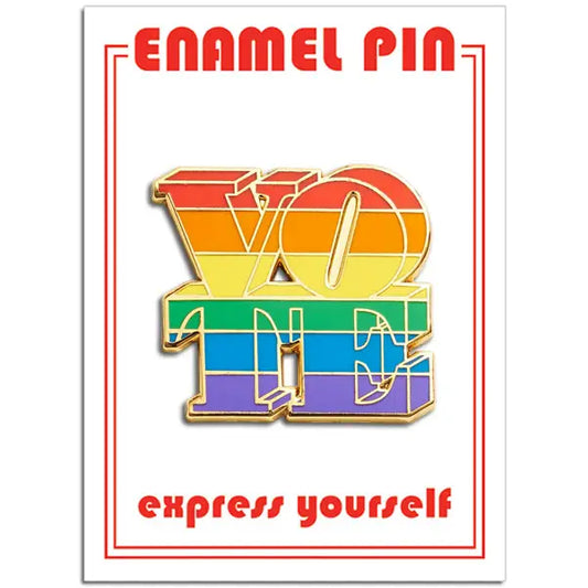 The Found: Vote Rainbow Pin