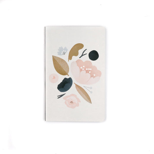 Denik: Petite Blooms Embroidered Layflat Journal