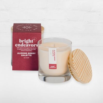 Bright Endeavors Candle: Almond Berry Galette