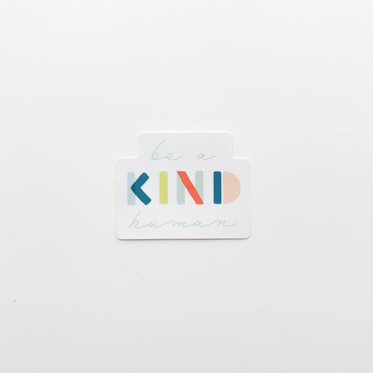 Joy Paper Co: Be a Kind Human Sticker