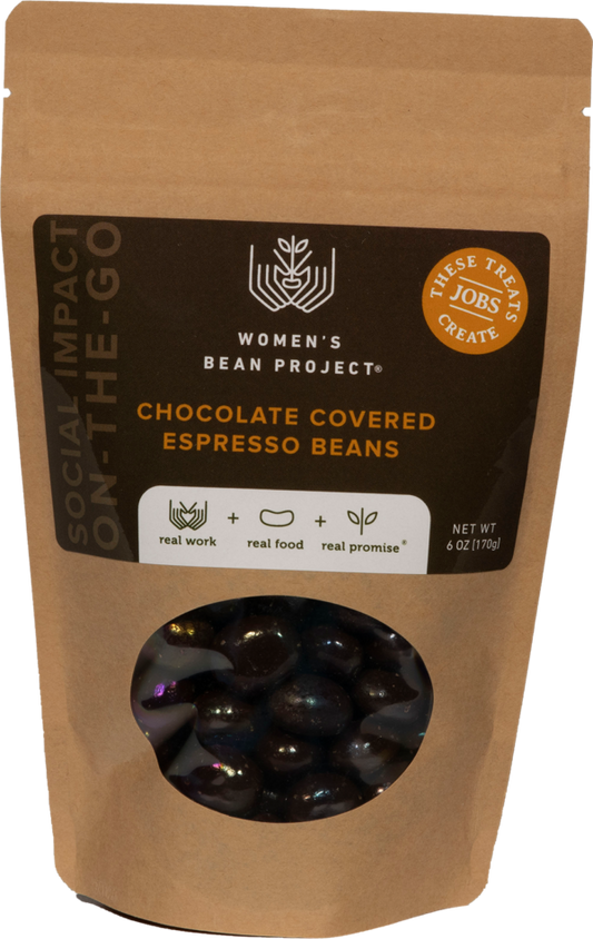 Women's Bean Project: Chocolate Covered Espresso Beans