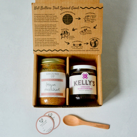 Ground Up Nut Butter + Jam Gift Pack