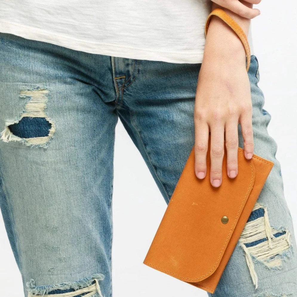 Able Wallet: Mare Phone Wallet (Cognac)