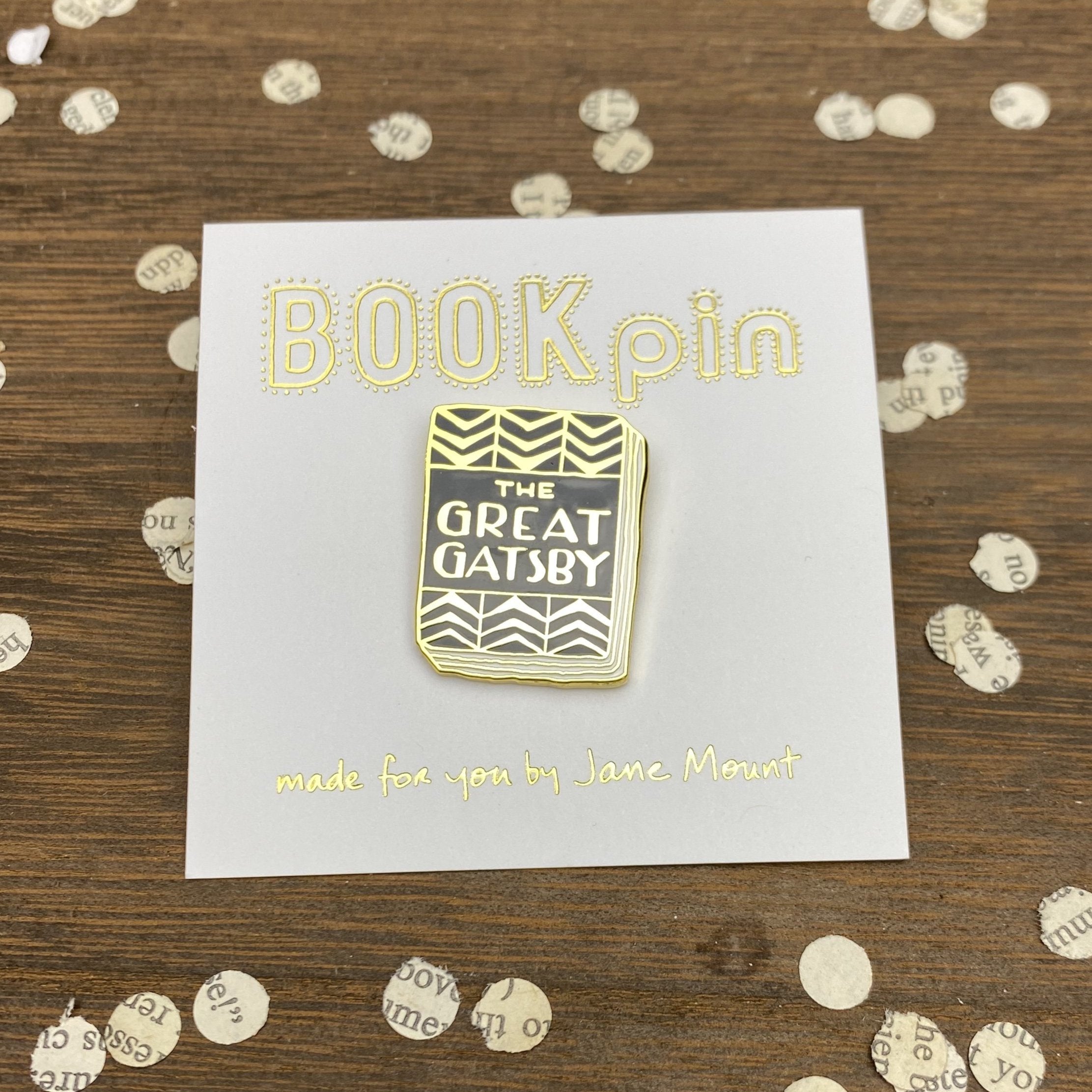 Ideal Bookshelf Pins: The Great Gatsby