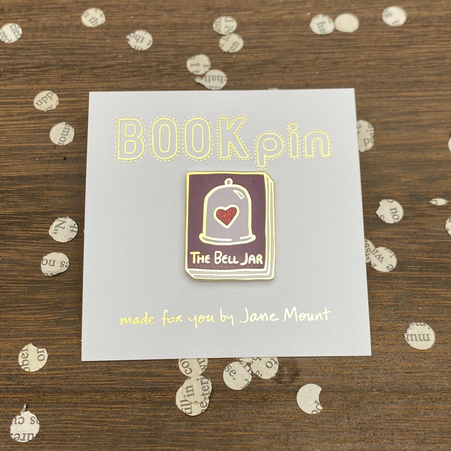 Ideal Bookshelf Pins: The Bell Jar