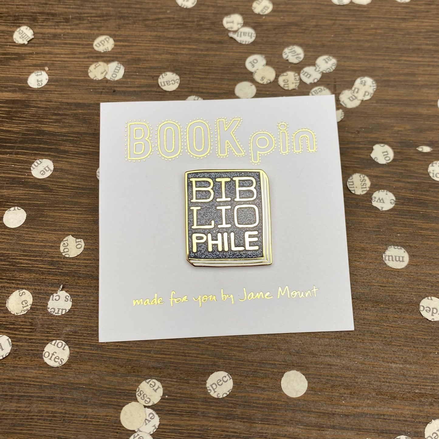 Ideal Bookshelf Pins: Bibliophile B