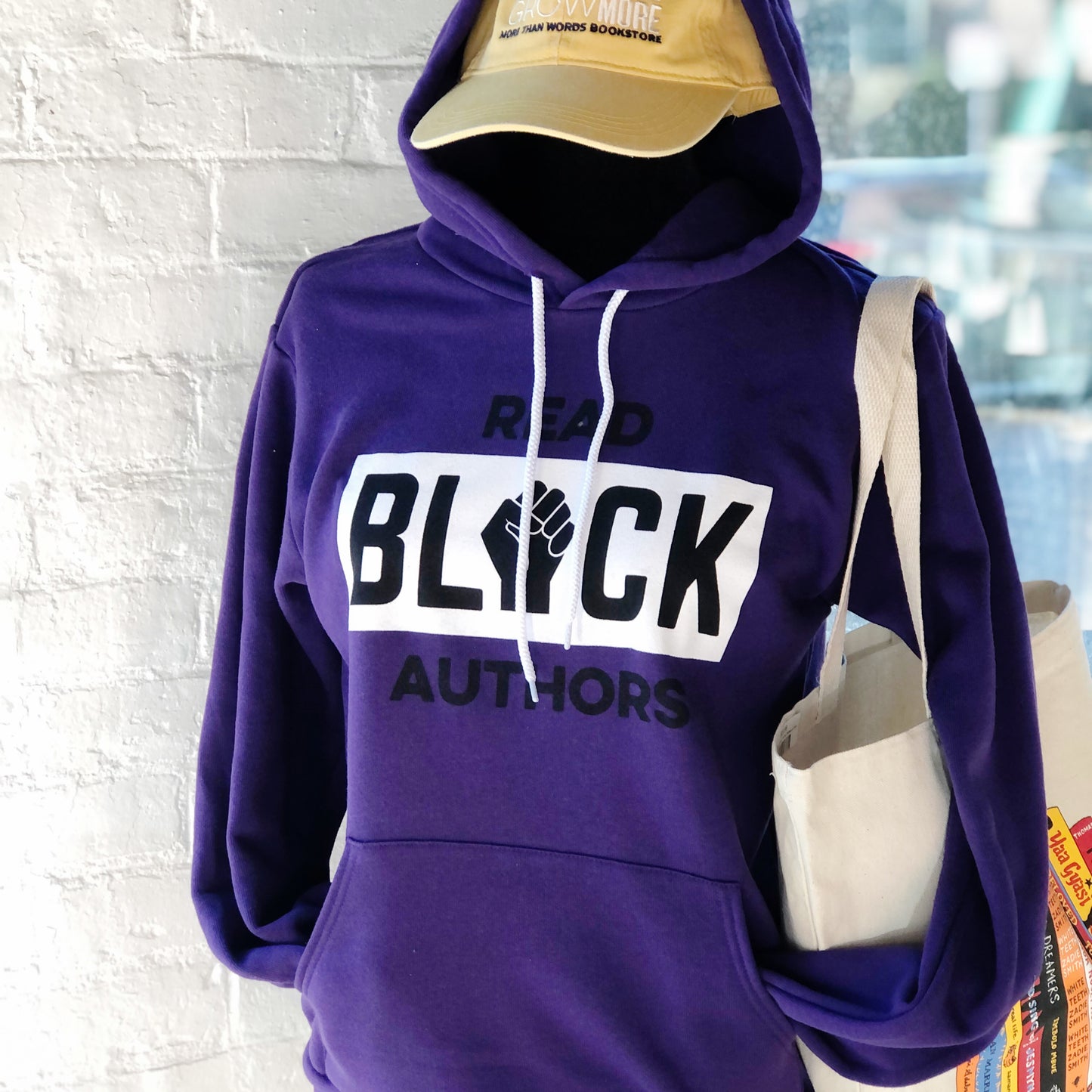MTW Graphic Hoodies: Read Black Authors (Purple)