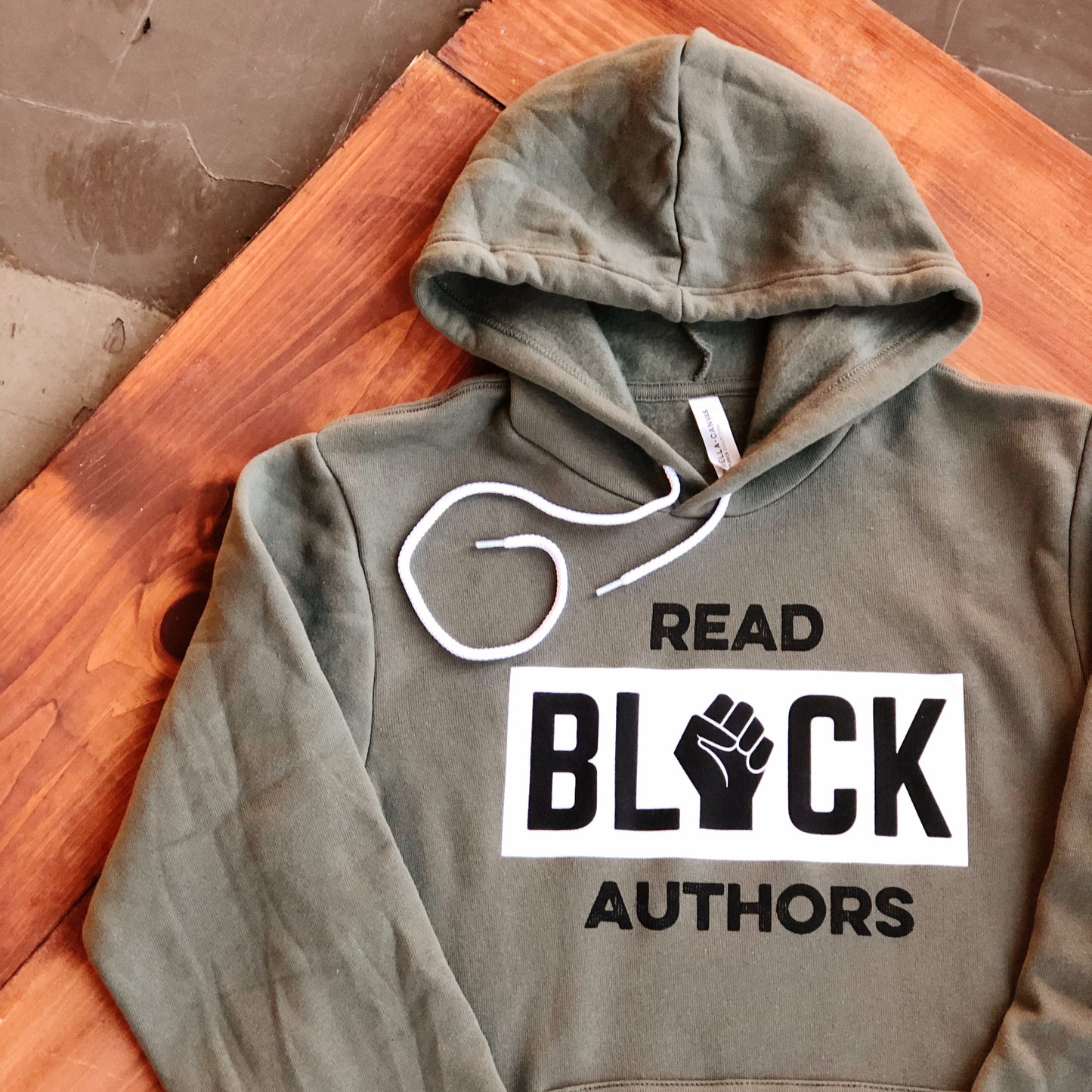 MTW Graphic Hoodies: Read Black Authors (Olive)
