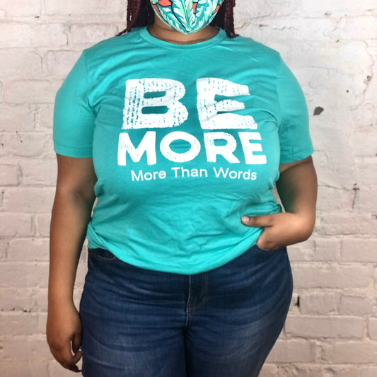 MTW Graphic Tees: Be More Inspired (Teal)
