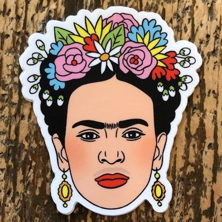The Found: Frida Flower Crown Sticker