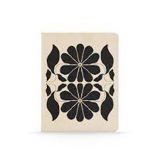 Denik: Floral Balance Medium Layflat Notebook- Lined