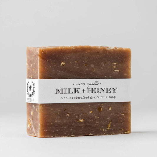 Nectar Republic: Milk + Honey : Bath Soap