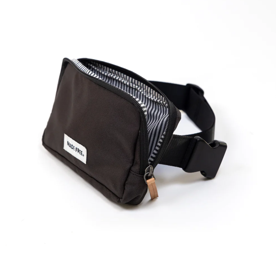 Made Free Hip Pack AW: Charcoal