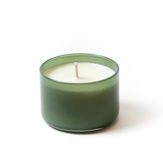 Bright Endeavors Candle: Juniper Berry & Fir Soy Candle (4 oz. Glass)