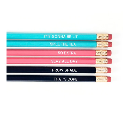 Friends Pencil Set – greystreetpaper