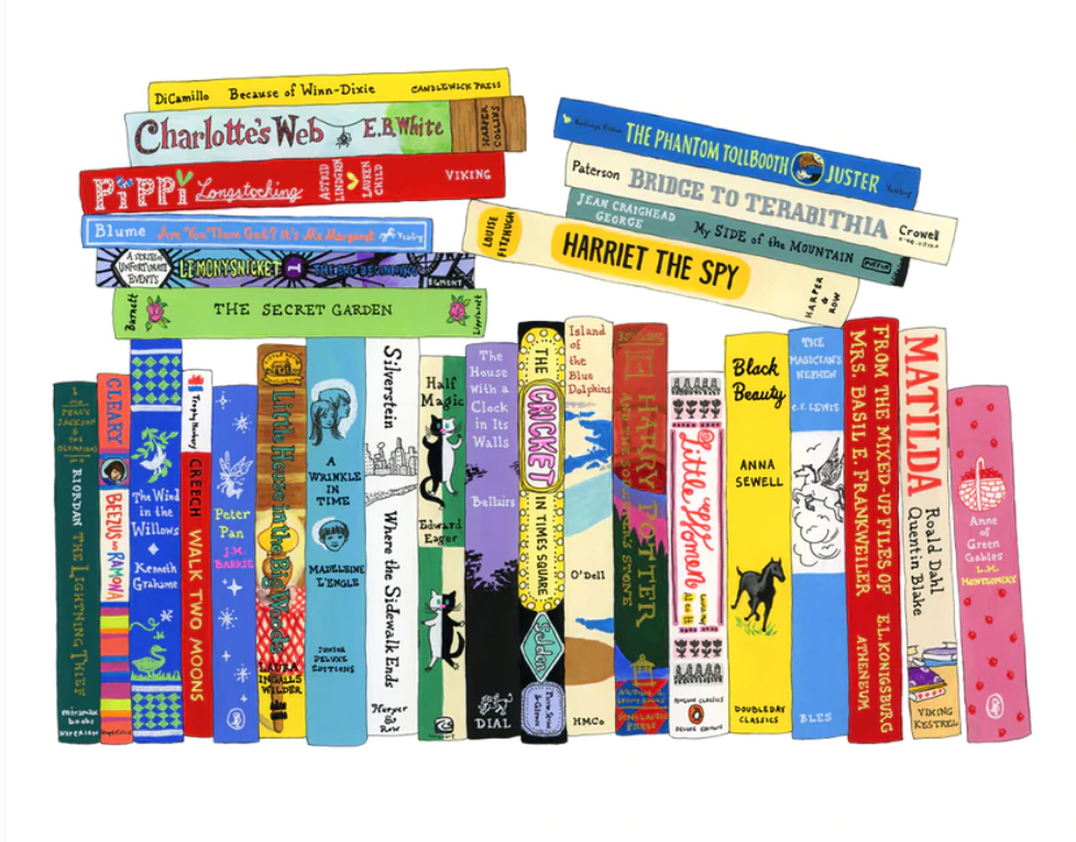 Ideal Bookshelf Greeting Card Single: Tweens