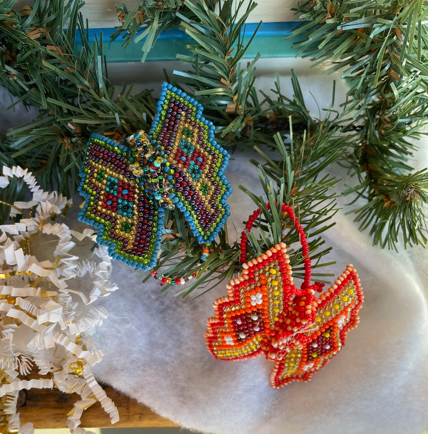 Heart of the Sky: Beaded Butterfly Ornament