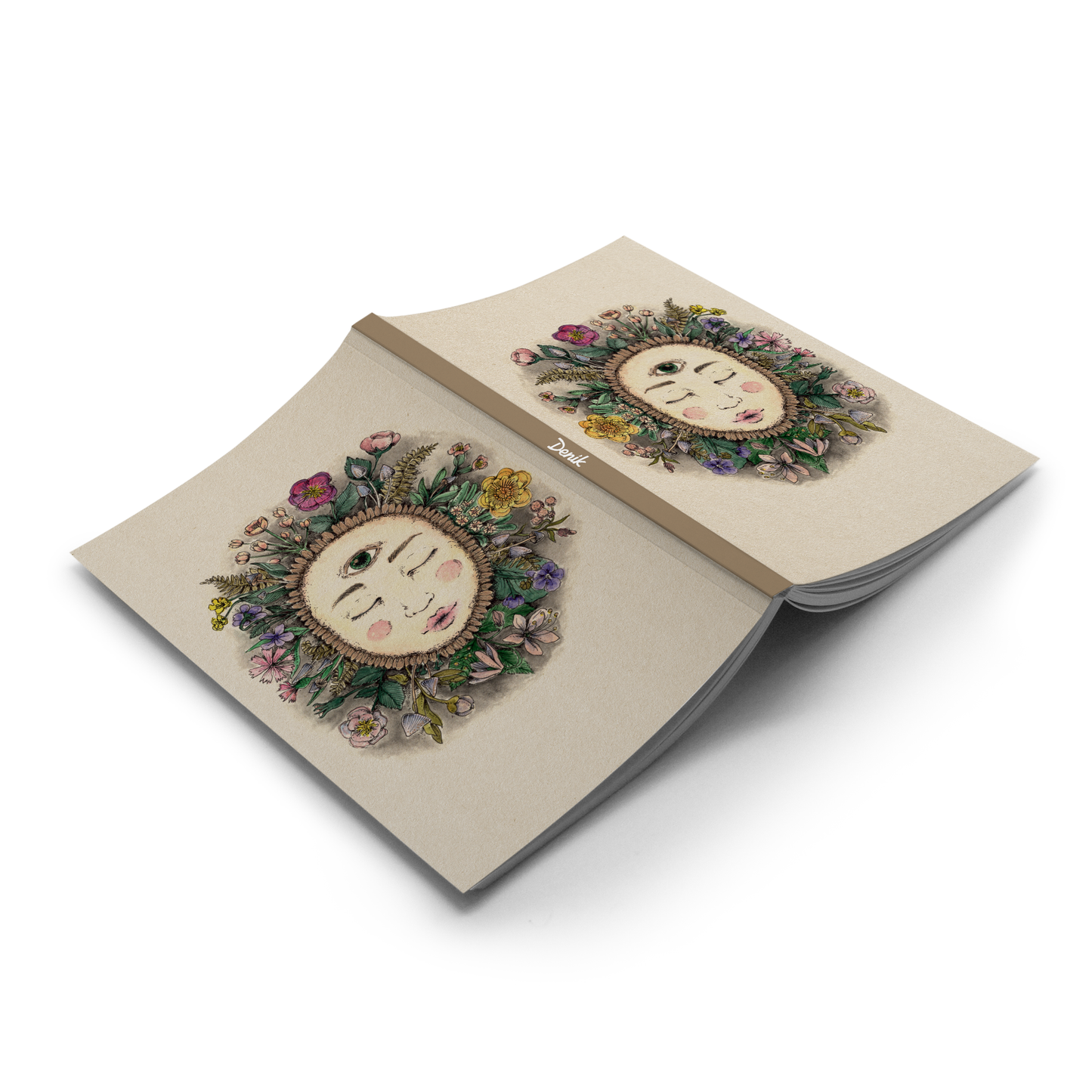 Denik: Earth Goddess Classic Layflat Journal Notebook