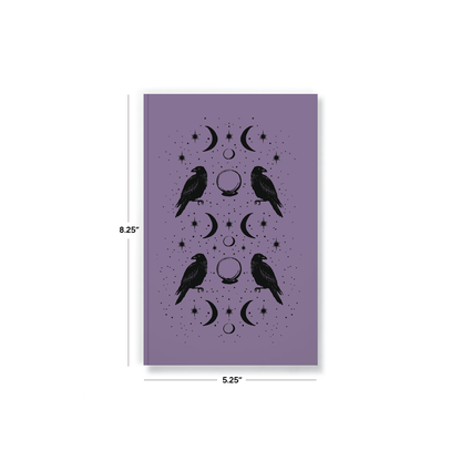 Denik: Raven of Fortune Layflat Journal Notebook