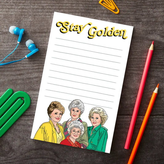 The Found: Stay Golden Notepad