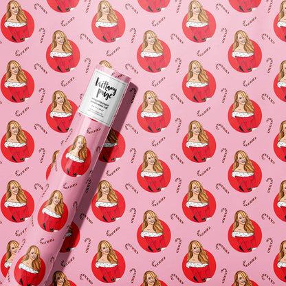 Brittany Paige: Santa Baby Christmas Wrapping Paper Roll