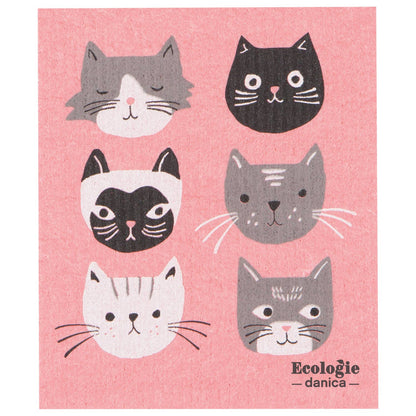 Ecologie: Cats Meow Swedish Dishcloth