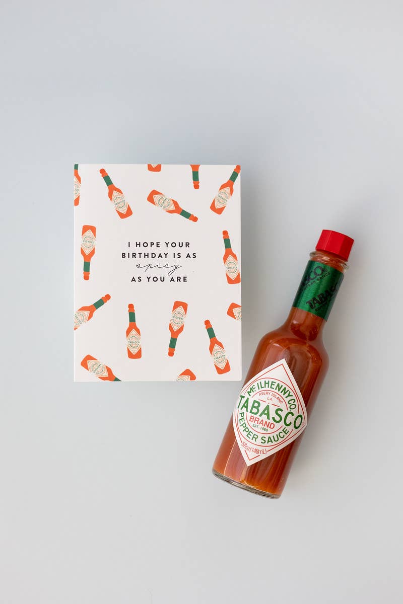 Joy Paper Co.: Spicy as you Birthday Card