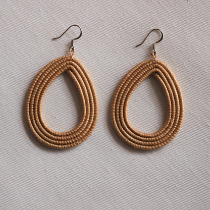 Azizi Life - Woven Loop Earrings