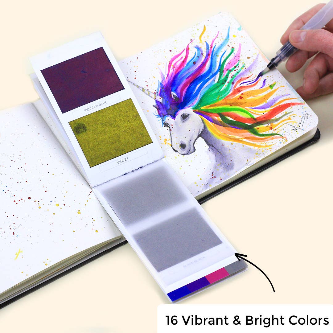 Viviva Colors: Colorsheets (16 Watercolors)