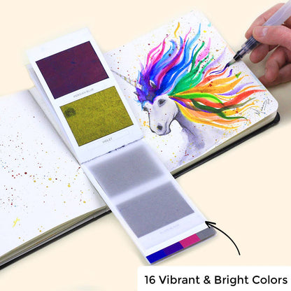 Viviva Colors: Colorsheets (16 Watercolors)