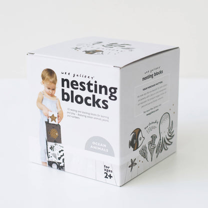 Wee Gallery: Nesting Blocks - Ocean Animals