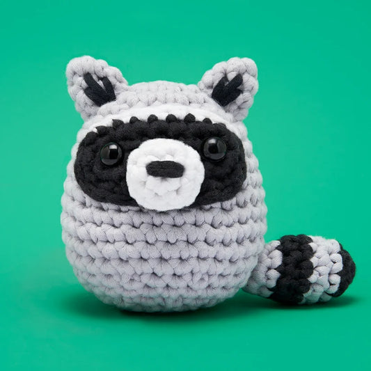 The Woobles: Scooter the Raccoon Crochet Kit