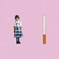 The Little Girl and The Cigarette