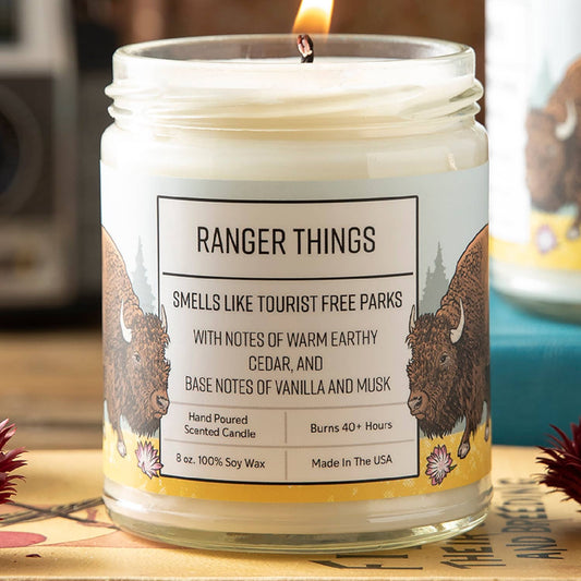 Two Little Fruits - Scented Candles | Cedar Candle | Buffalo | Ranger Things