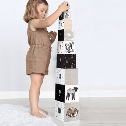 Wee Gallery: Nesting Blocks - Baby Animals