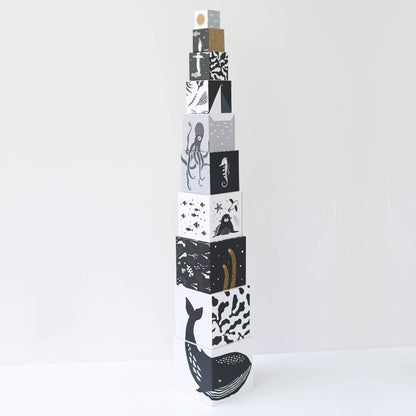 Wee Gallery: Nesting Blocks - Ocean Animals