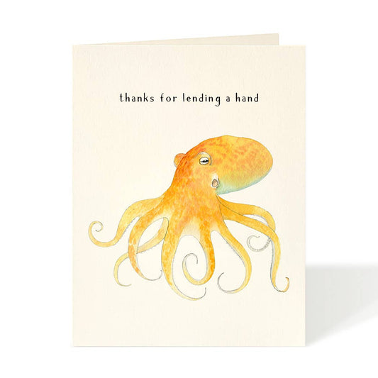 Felix Doolittle: Lend a Hand - Thank You Card