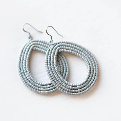 Azizi Life - Woven Loop Earrings