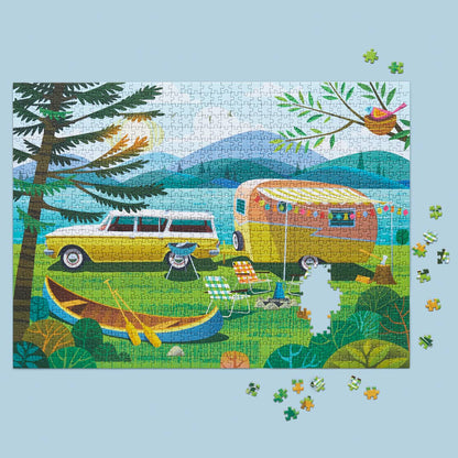 WerkShoppe: Happy Camper | 1000 Piece Puzzle