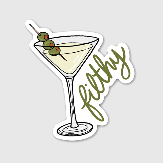 Brittany Paige - Filthy Dirty Olive Martini Sticker