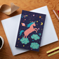 Denik: Space Unicorn Classic Layflat Journal Notebook