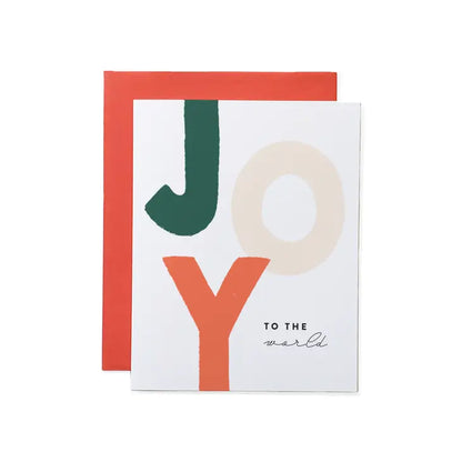 Joy Paper Co: Joy To the World Card