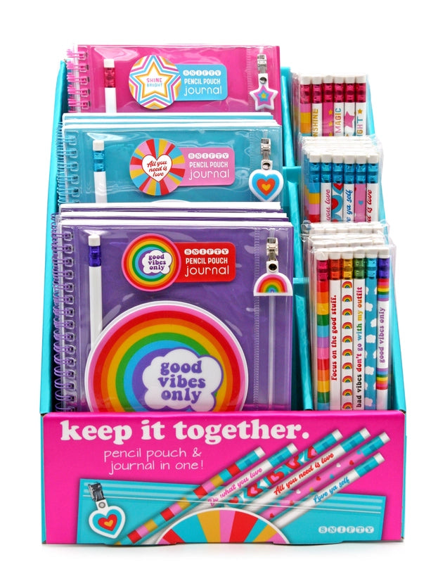 Snifty: Keep it Together Pencil Pouch Journal Set