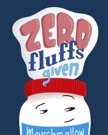 Elissa Surabian Art: Zero Fluffs Given - 8x10 print