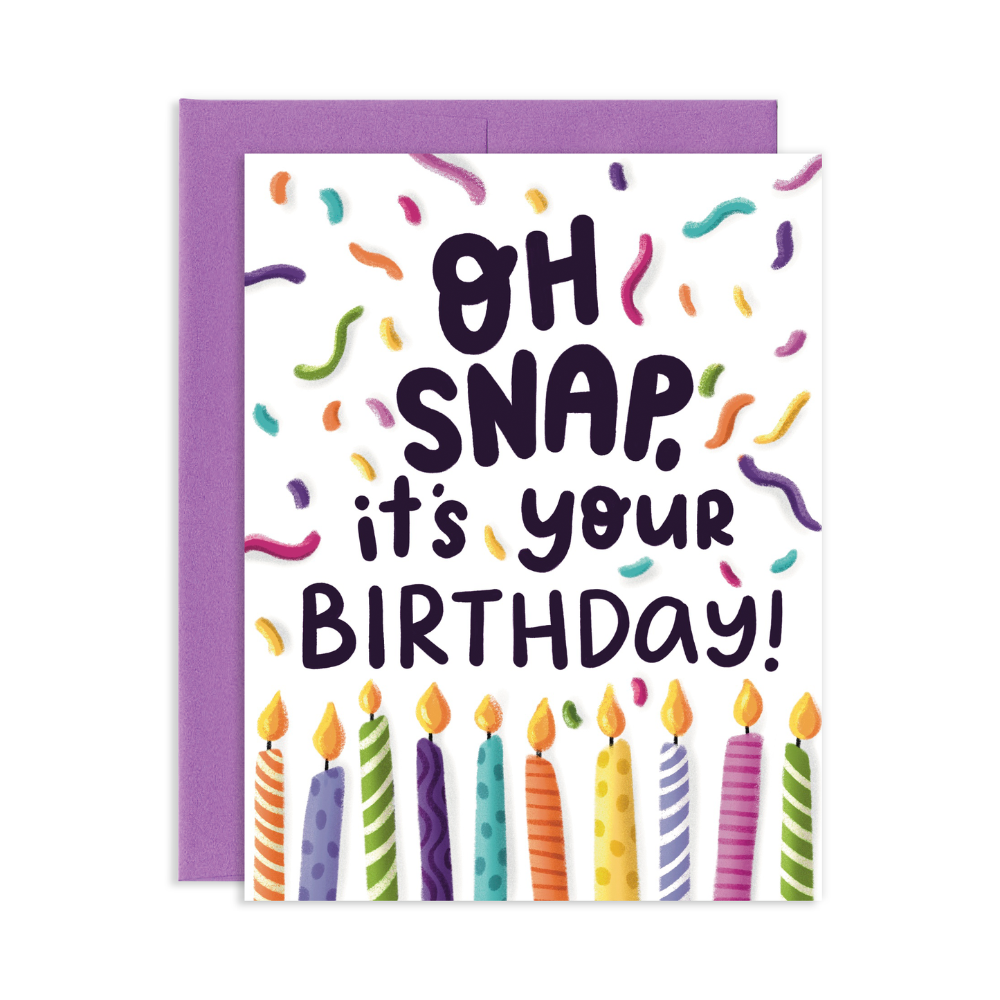 Grey Street Paper: Oh Snap Birthday Greeting Card