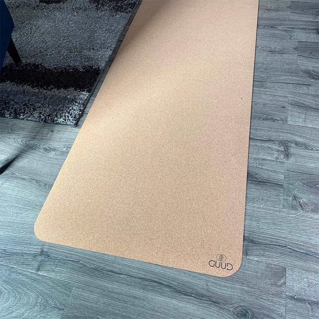 GUUD: All Natural Cork and Natural Rubber Yoga Mat