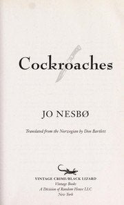 Cockroaches: The Second Inspector Harry Hole Novel (Vintage Crime/Black Lizard Original)