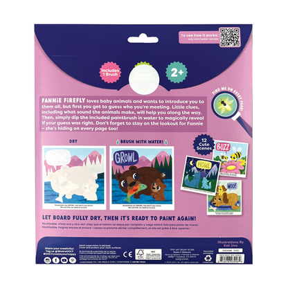 OOLY: Water Amaze Water Reveal Boards - Baby Animals (13 PC Set)