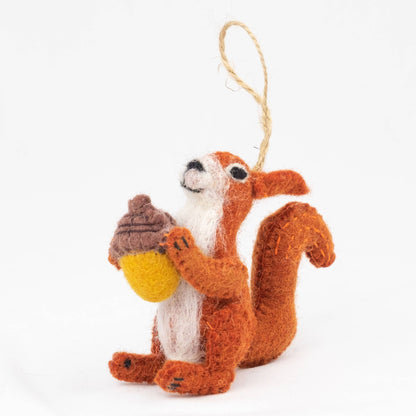 The Winding Road: Ornament Forest Animal - Squirrel