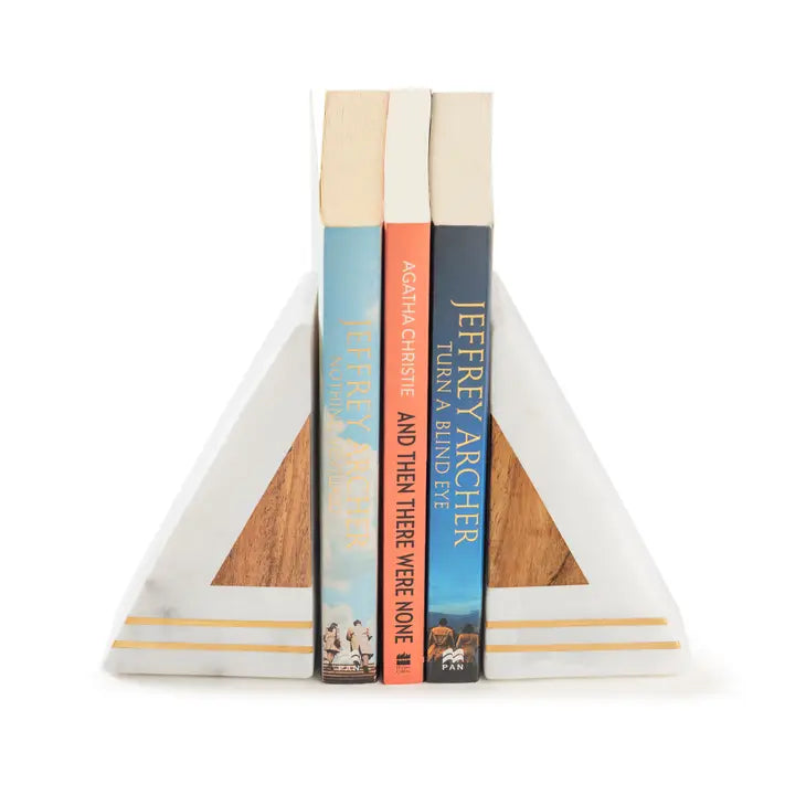 Guari Kholi: Gilmore Marble Bookends, Set of 2